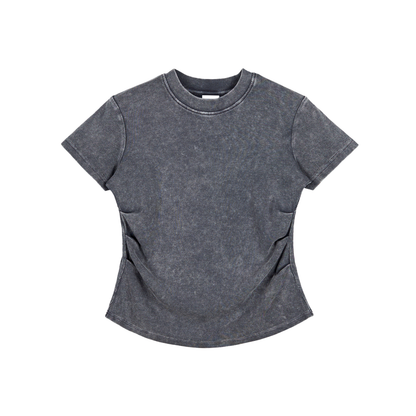 bodycon,washed,cotton-blend,fitted-tee,limited-drop