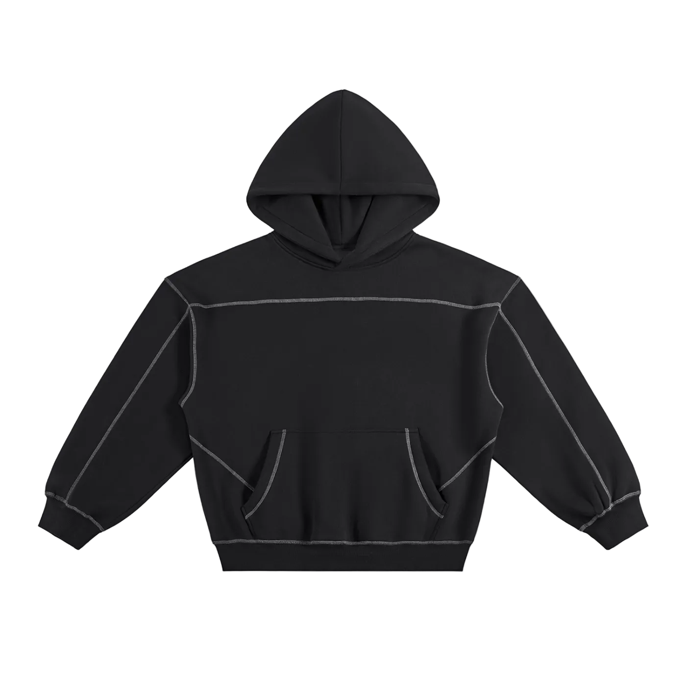 Stitched Box Hoodie
