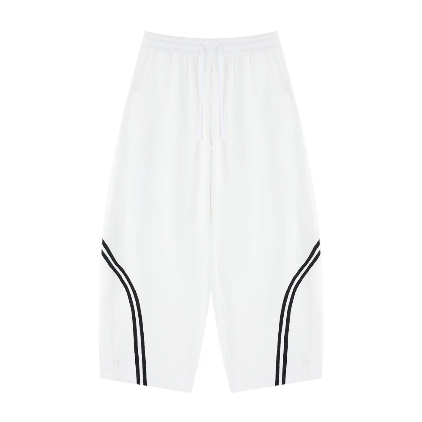 Wide Leg Pipe Sweats