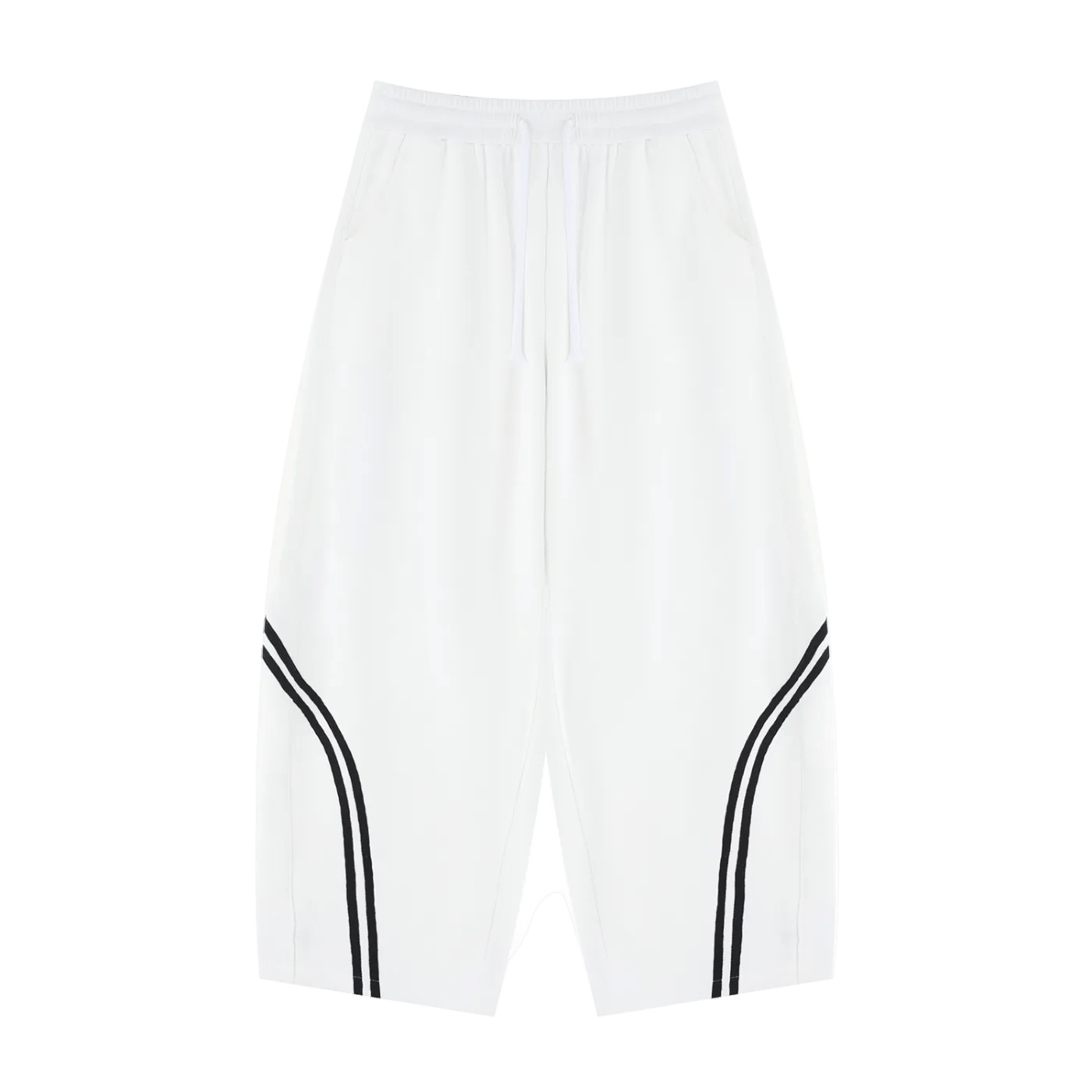 Wide Leg Pipe Sweats