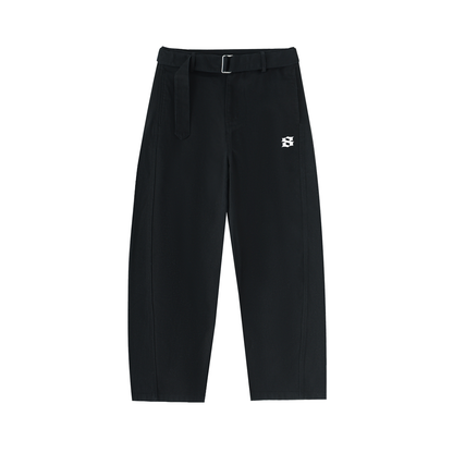 Twisted Seam Curved Pants