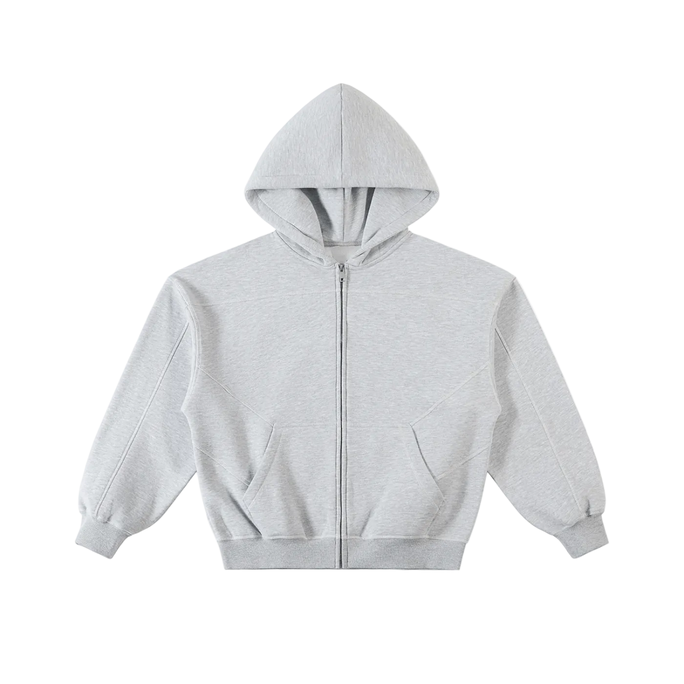 Stitched Box Zip-up
