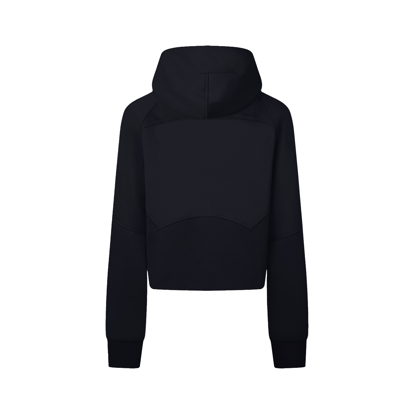 zip-hoodie,cropped,bodycon,fitted,stretch-fabric,tight-fit,clean-basic,sporty