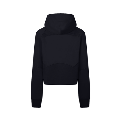 zip-hoodie,cropped,bodycon,fitted,stretch-fabric,tight-fit,clean-basic,sporty