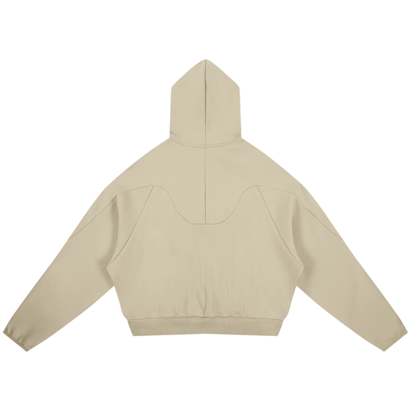 Curved Panel Hoodie