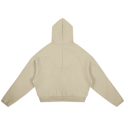 Curved Panel Hoodie
