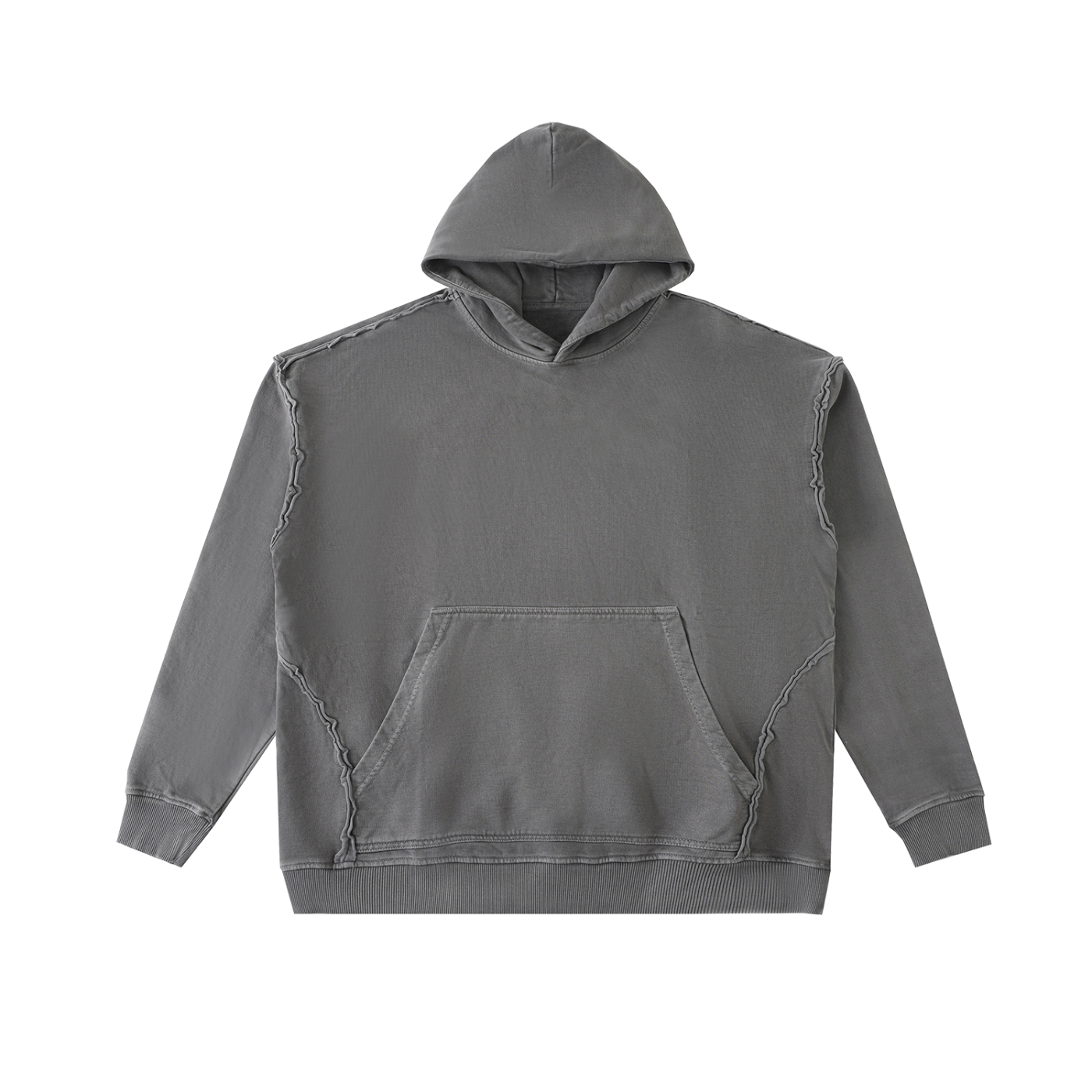 Raw Seam Hoodie