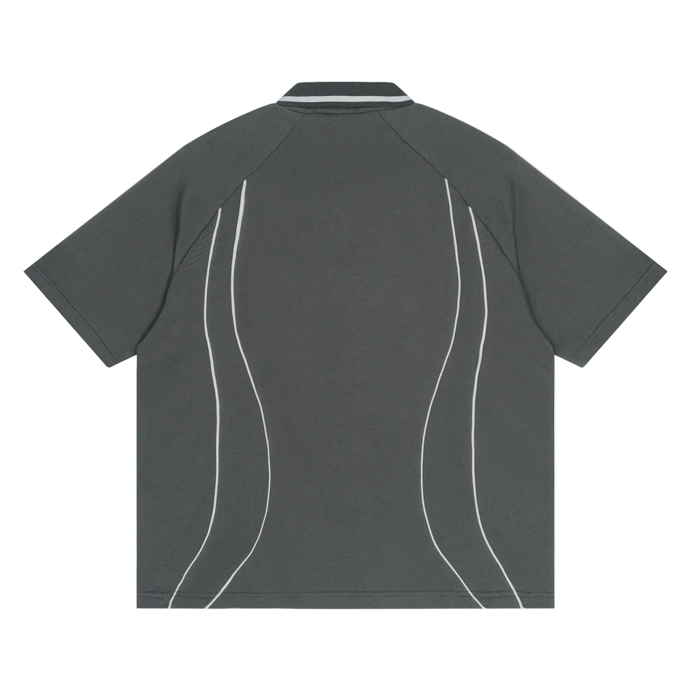 Raglan Pipe Polo Shirt