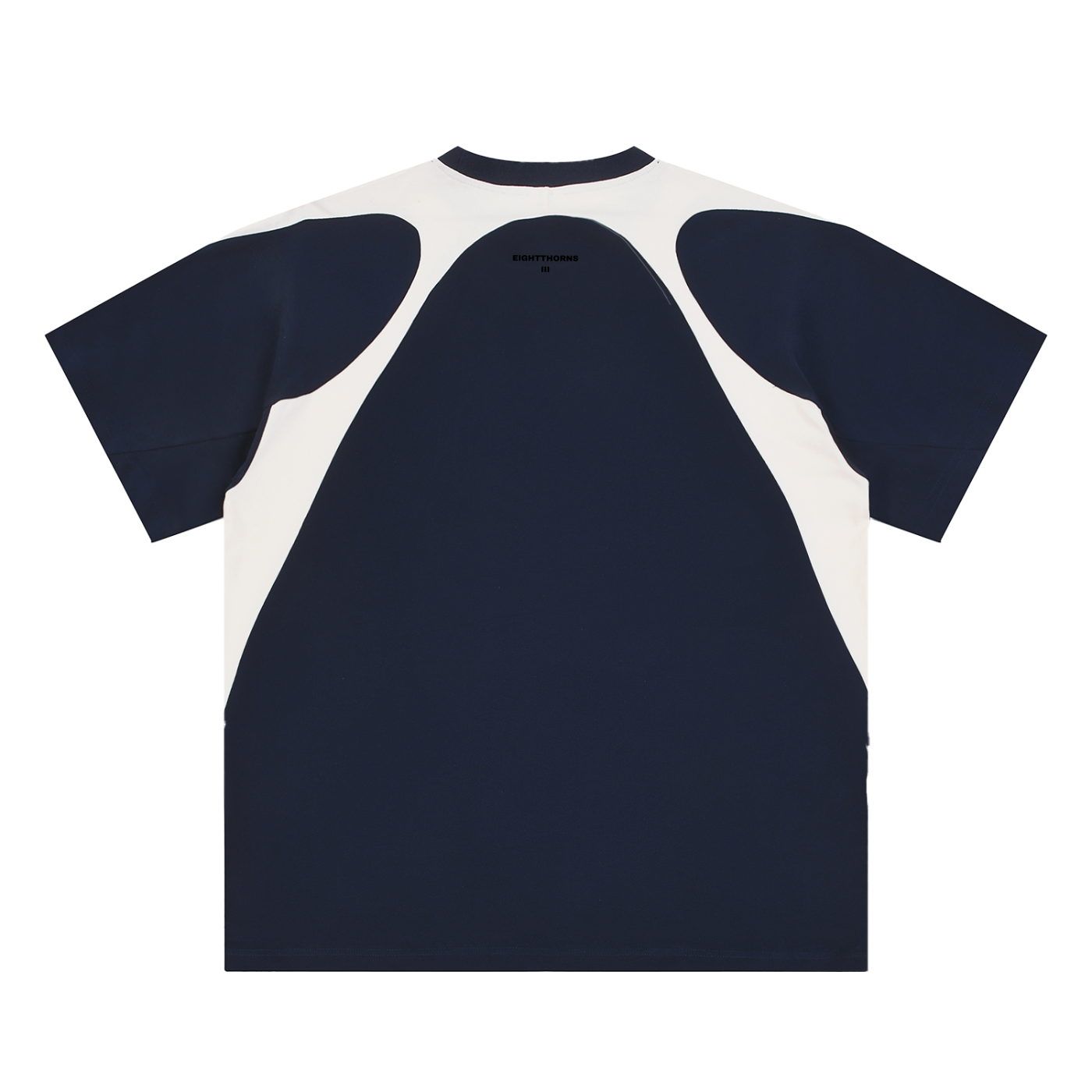 contrast-panel ,loose-fit,cotton,drop-shoulder,everyday-wear