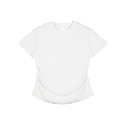 bodycon,washed,cotton-blend,fitted-tee,limited-drop