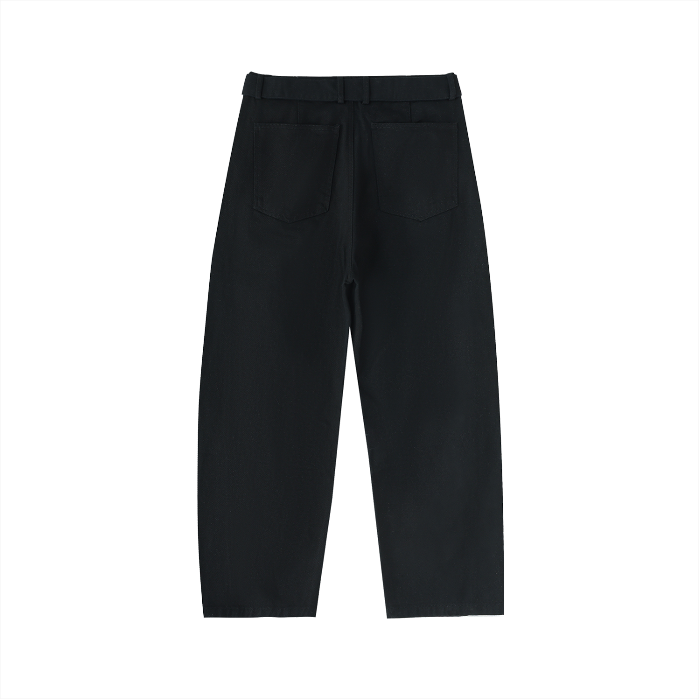 Twisted Seam Curved Pants