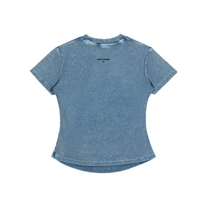 bodycon,washed,cotton-blend,fitted-tee,limited-drop