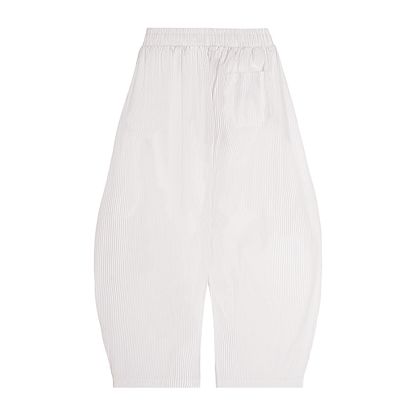 Striped Barrel Pants