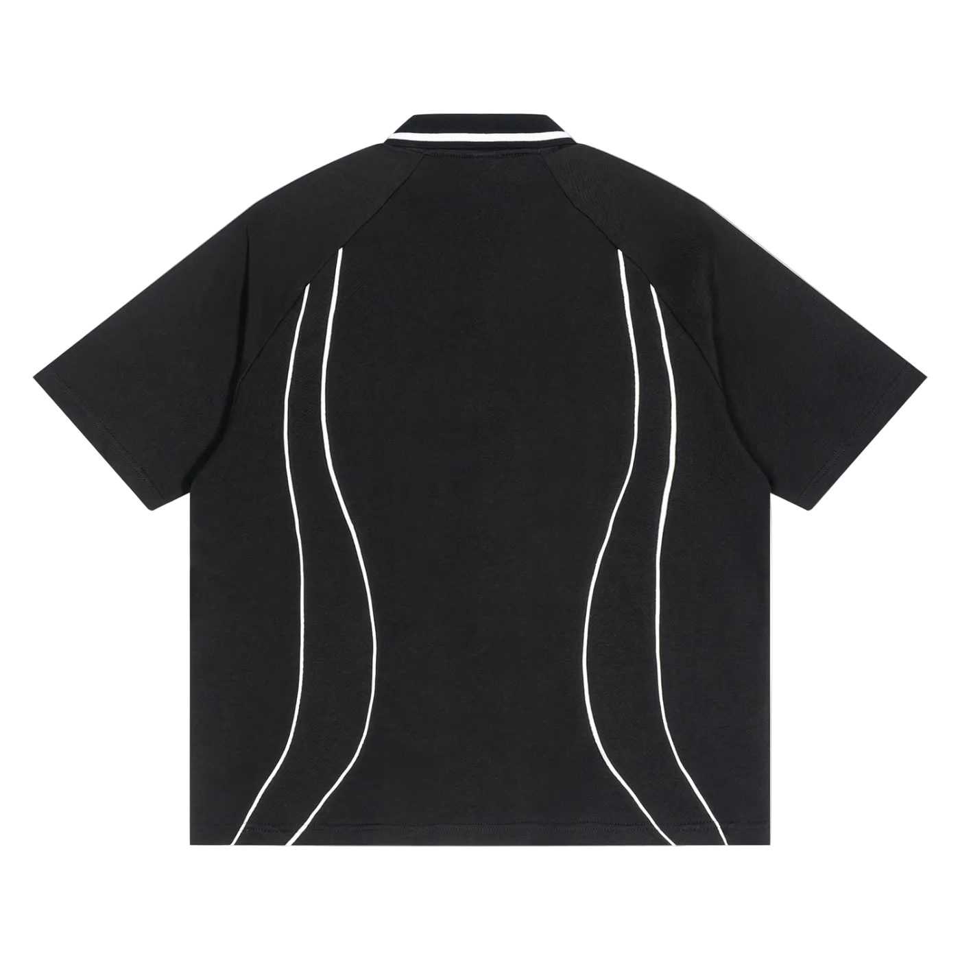 Raglan Pipe Polo Shirt