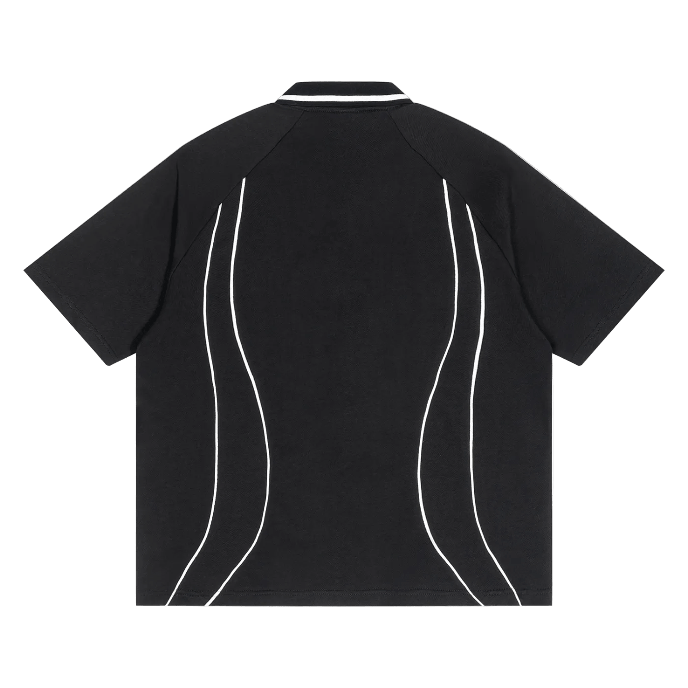 Raglan Pipe Polo Shirt