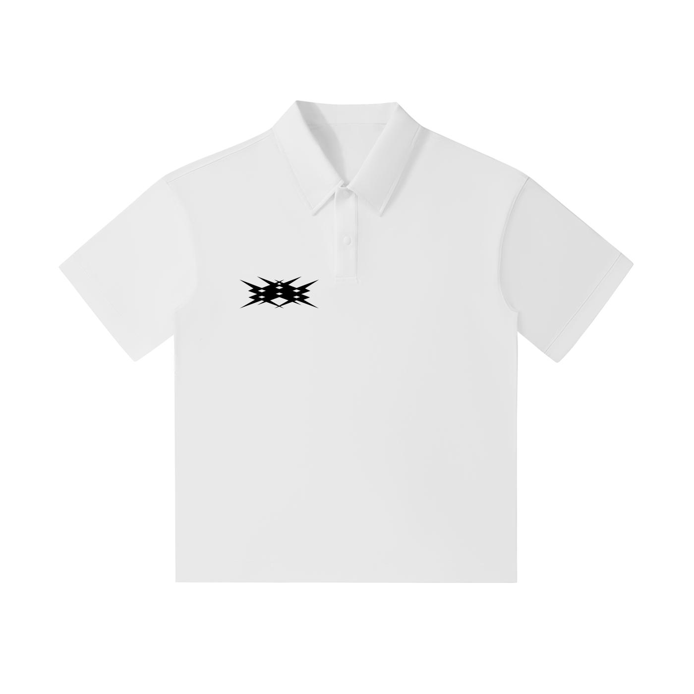 Drop Shoulder Collar Tee
