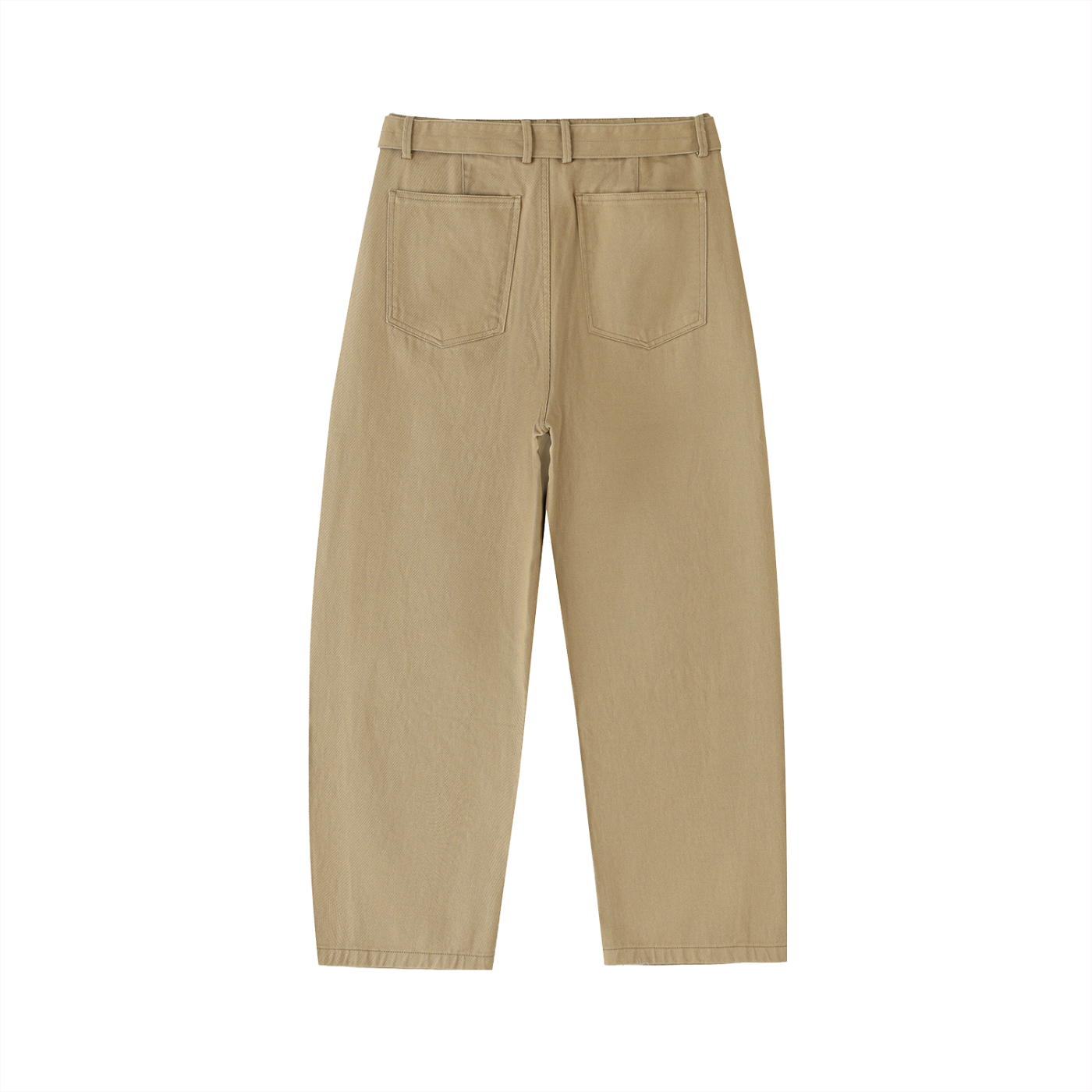 Twisted Seam Curved Pants