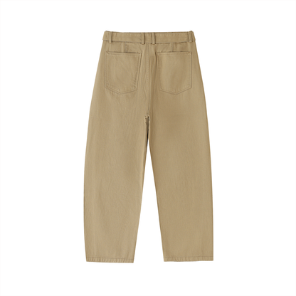 Twisted Seam Curved Pants