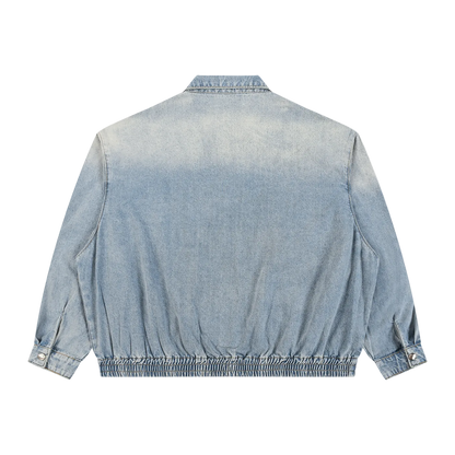Vintage Wash Denim Jacket