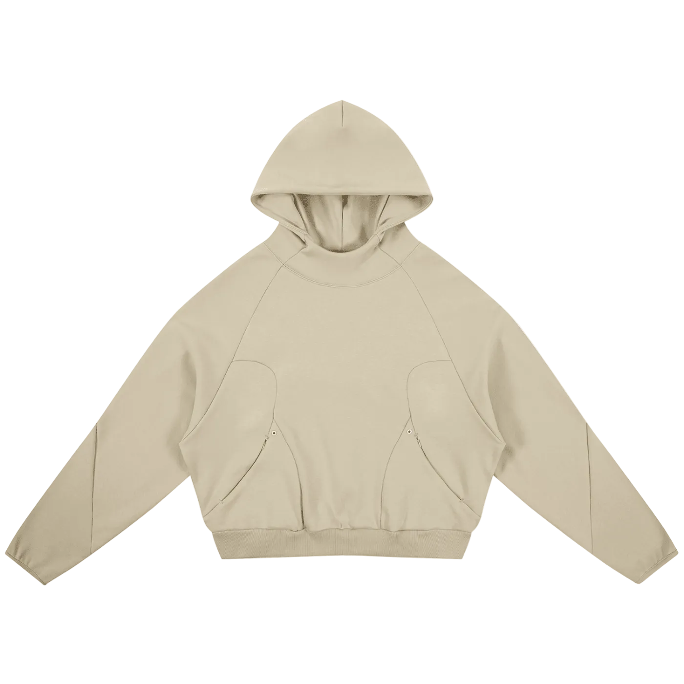 Curved Panel Hoodie
