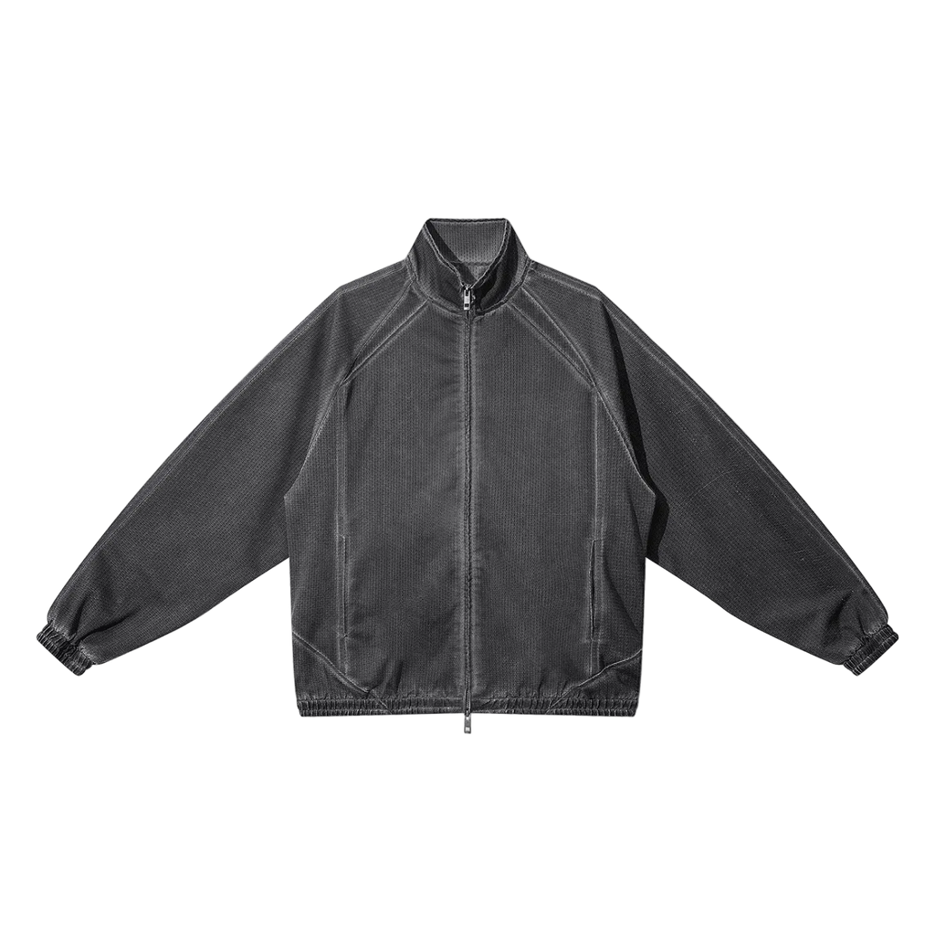 Vintage Wash Mesh Jacket