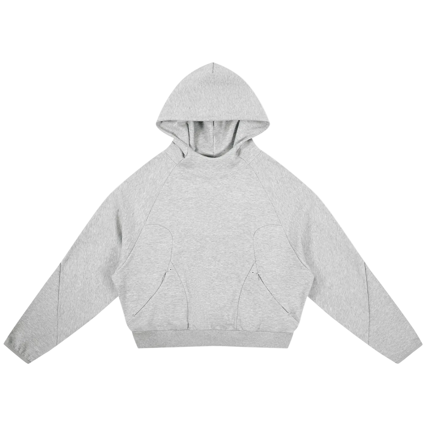 Curved Panel Hoodie