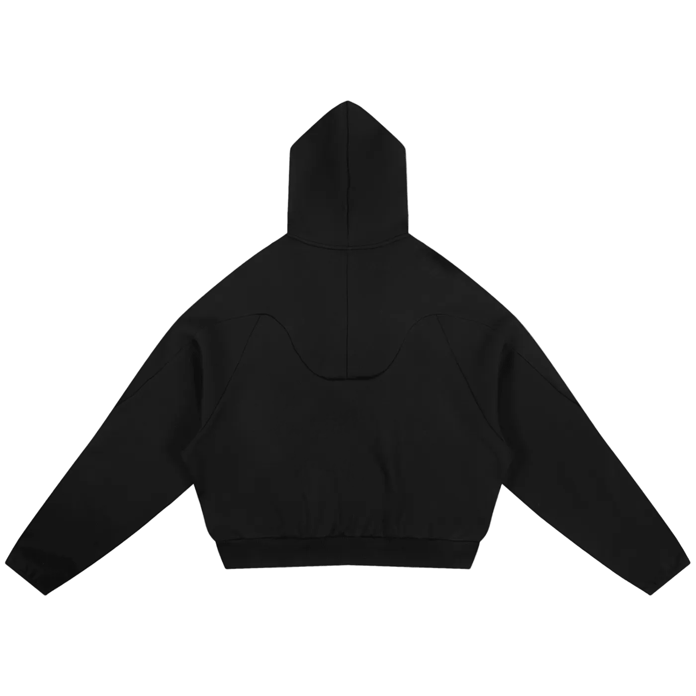 Curved Panel Hoodie
