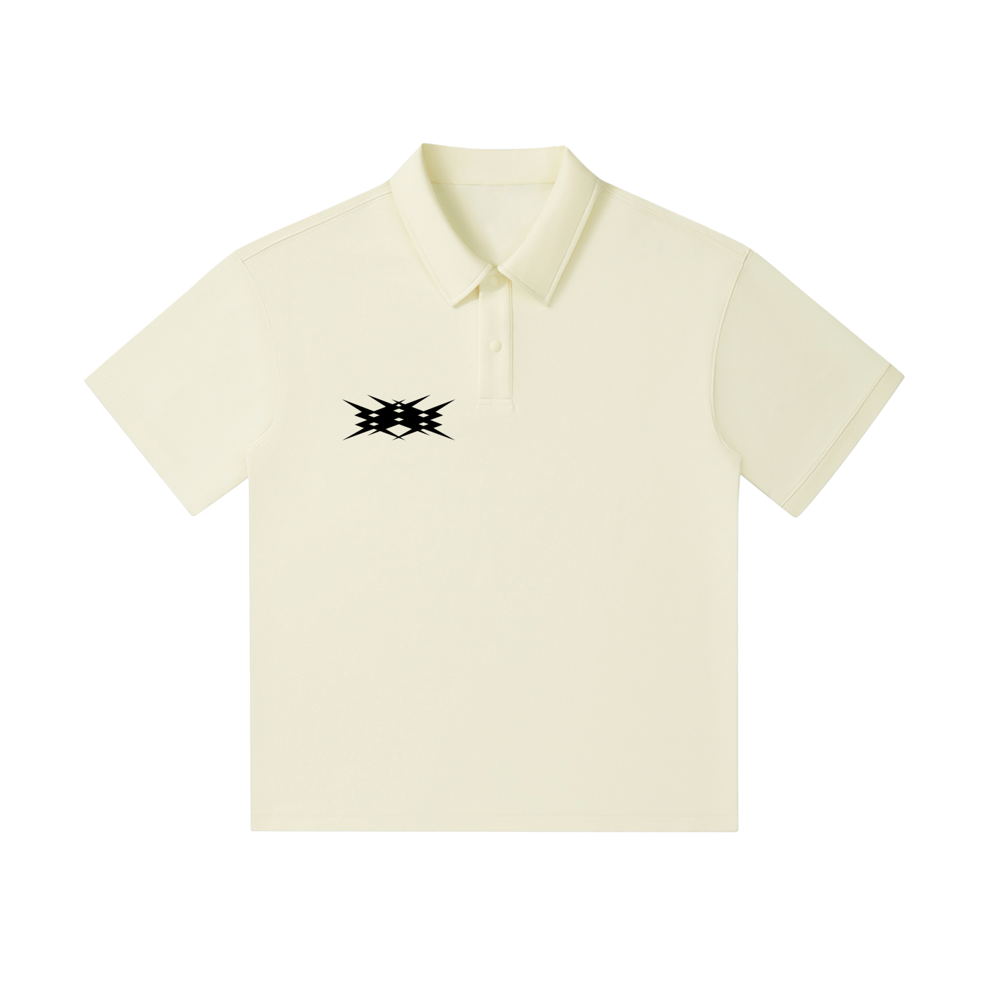 Drop Shoulder Collar Tee