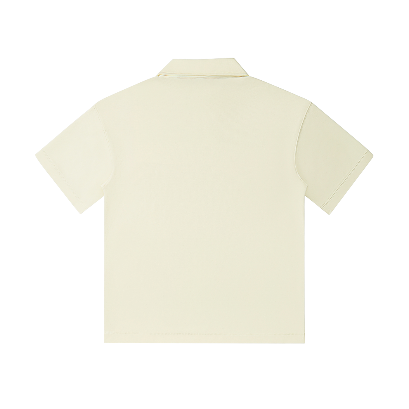 Drop Shoulder Collar Tee