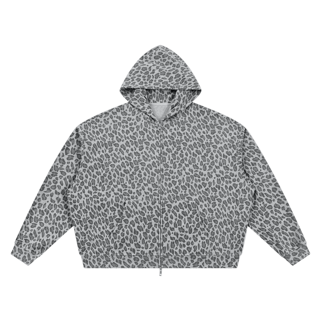 Leopard Print Hoodie