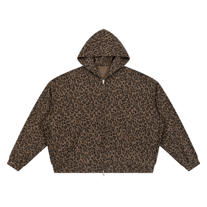Leopard Print Hoodie