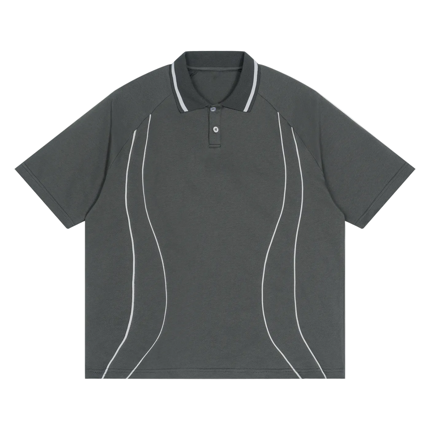 Raglan Pipe Polo Shirt