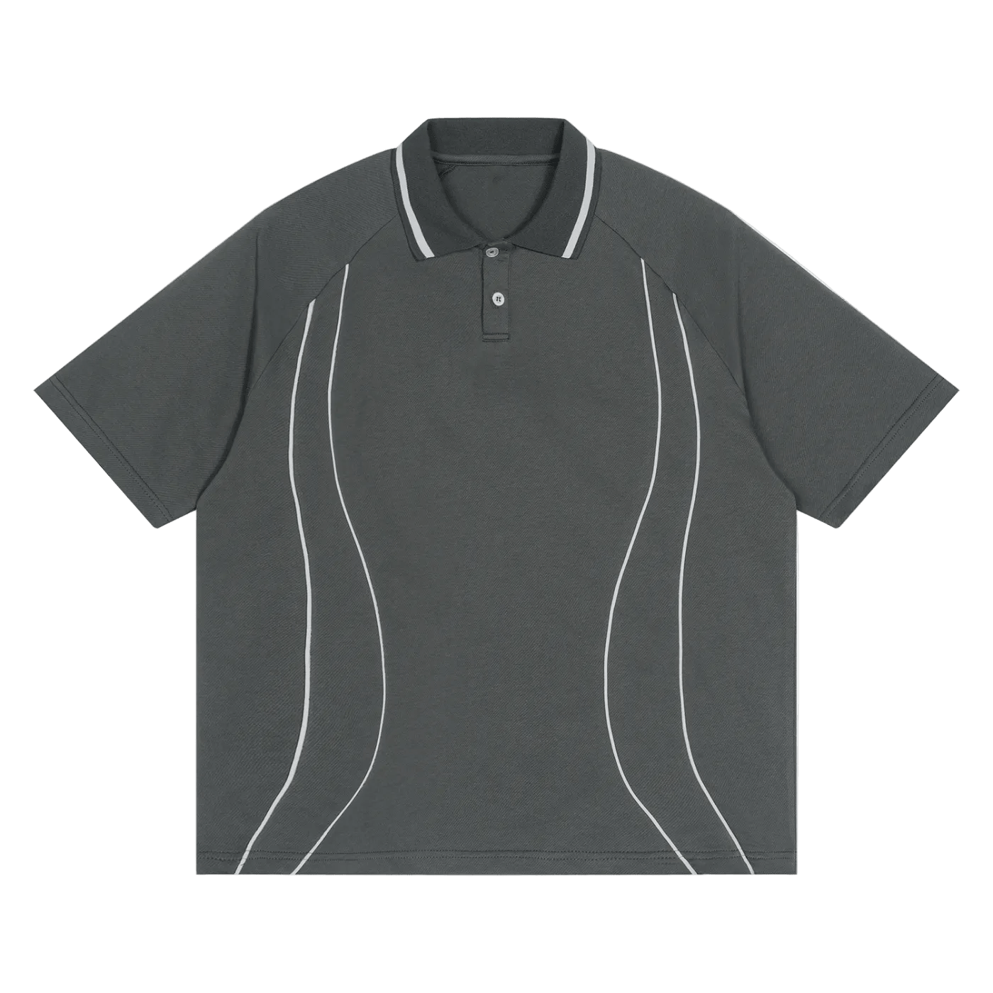 Raglan Pipe Polo Shirt