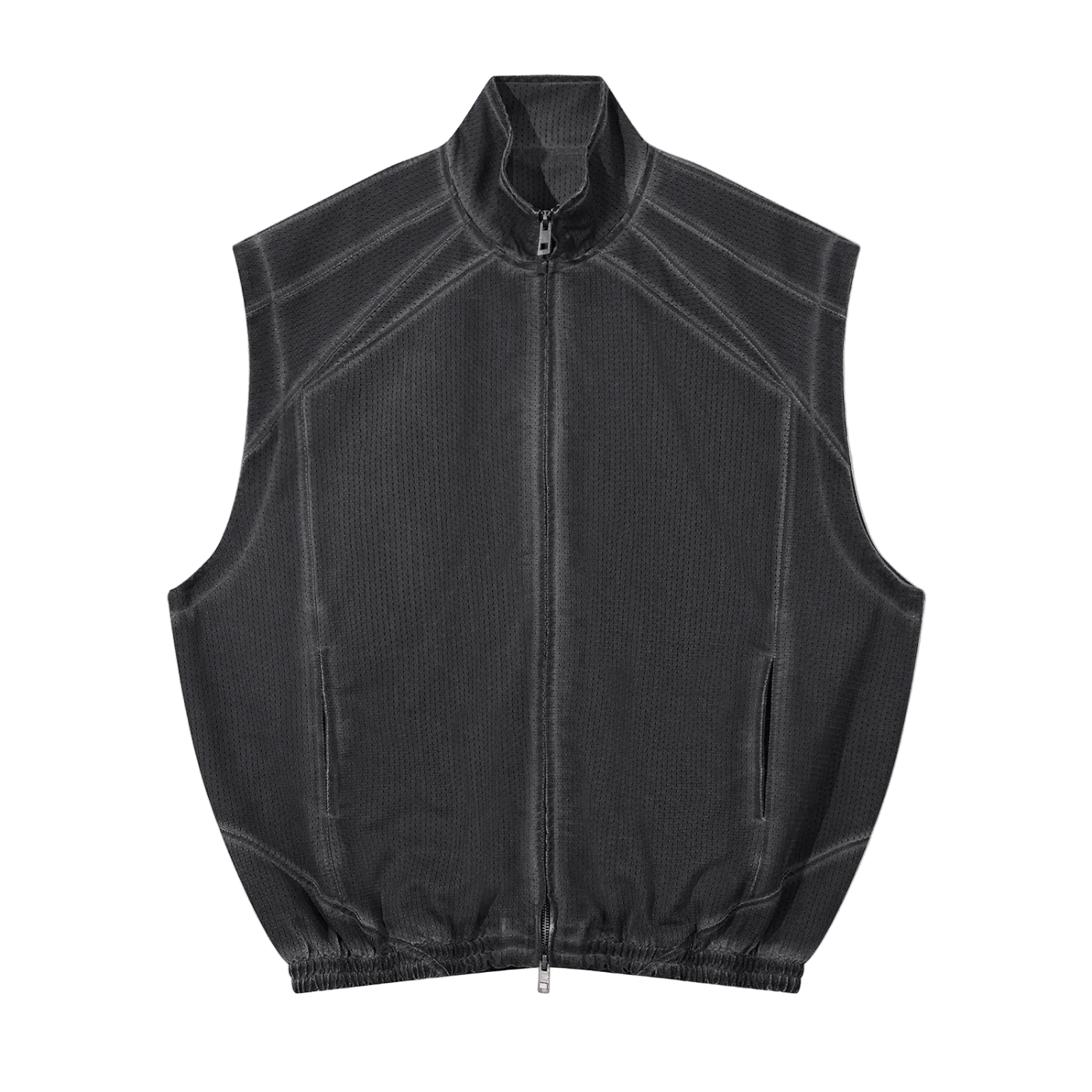Mesh Full-Zip Vest