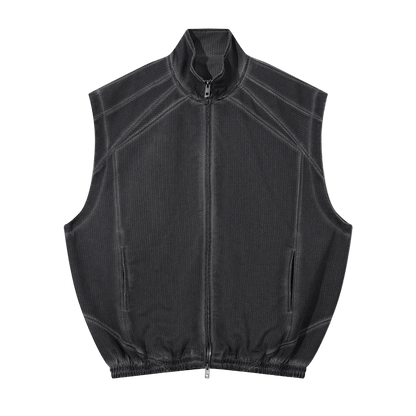Mesh Full-Zip Vest