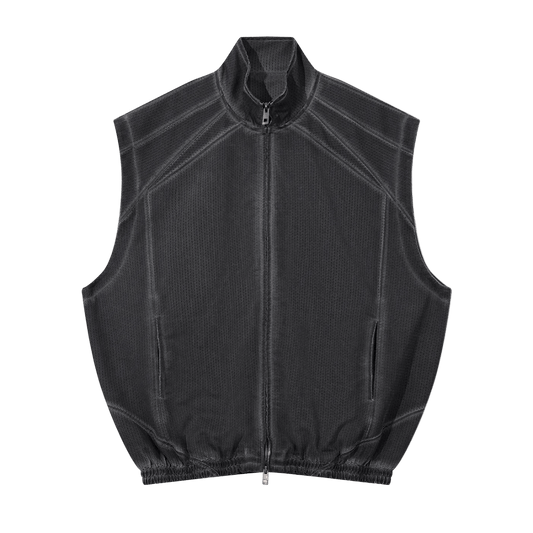 Mesh Full-Zip Vest