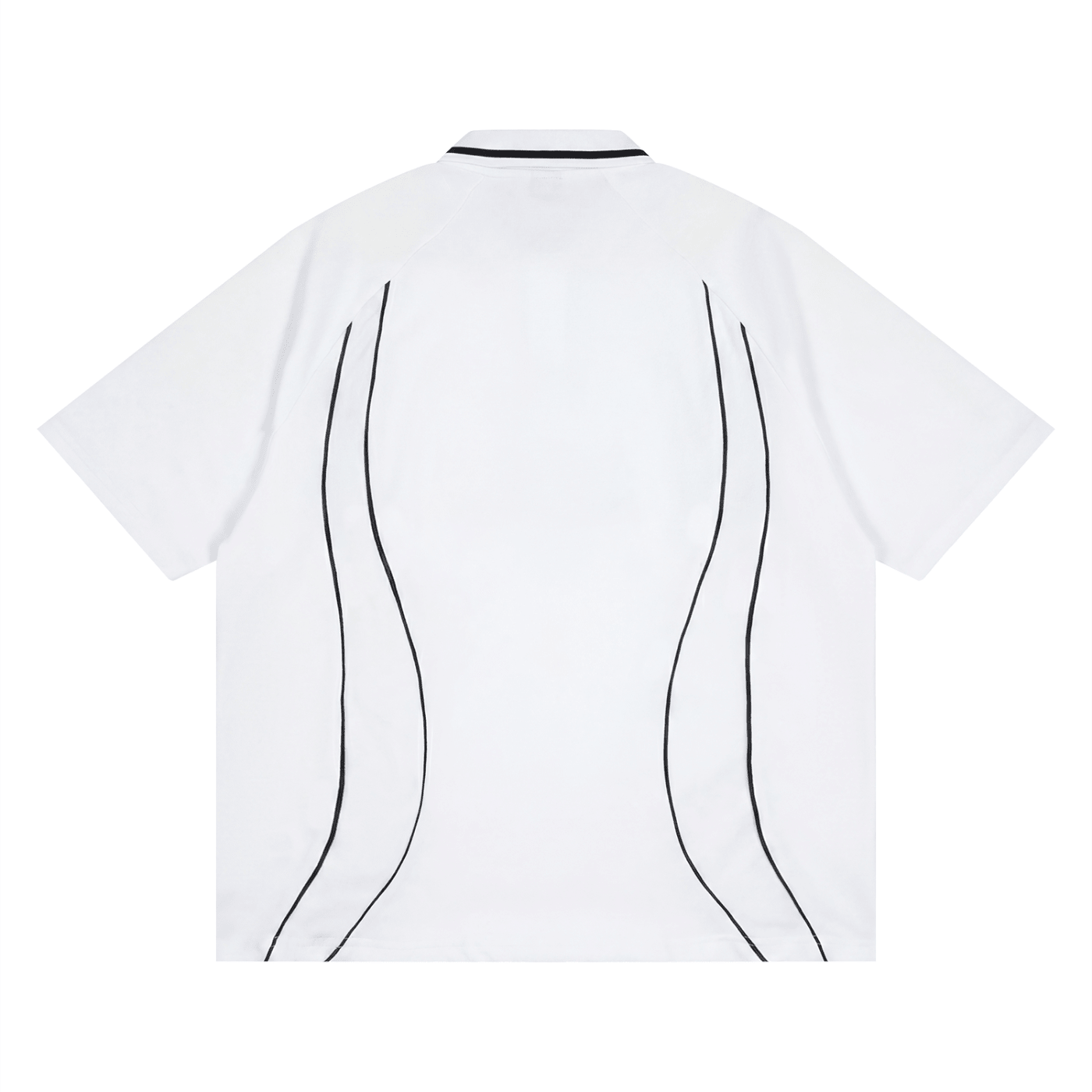 Raglan Pipe Polo Shirt