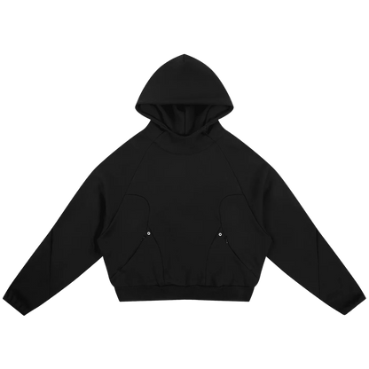 Curved Panel Hoodie