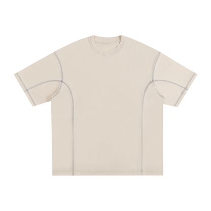 contrast-stitch,standard-fit,black-tee,limited-drop,streetwear