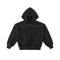 Stitched Box Zip-up