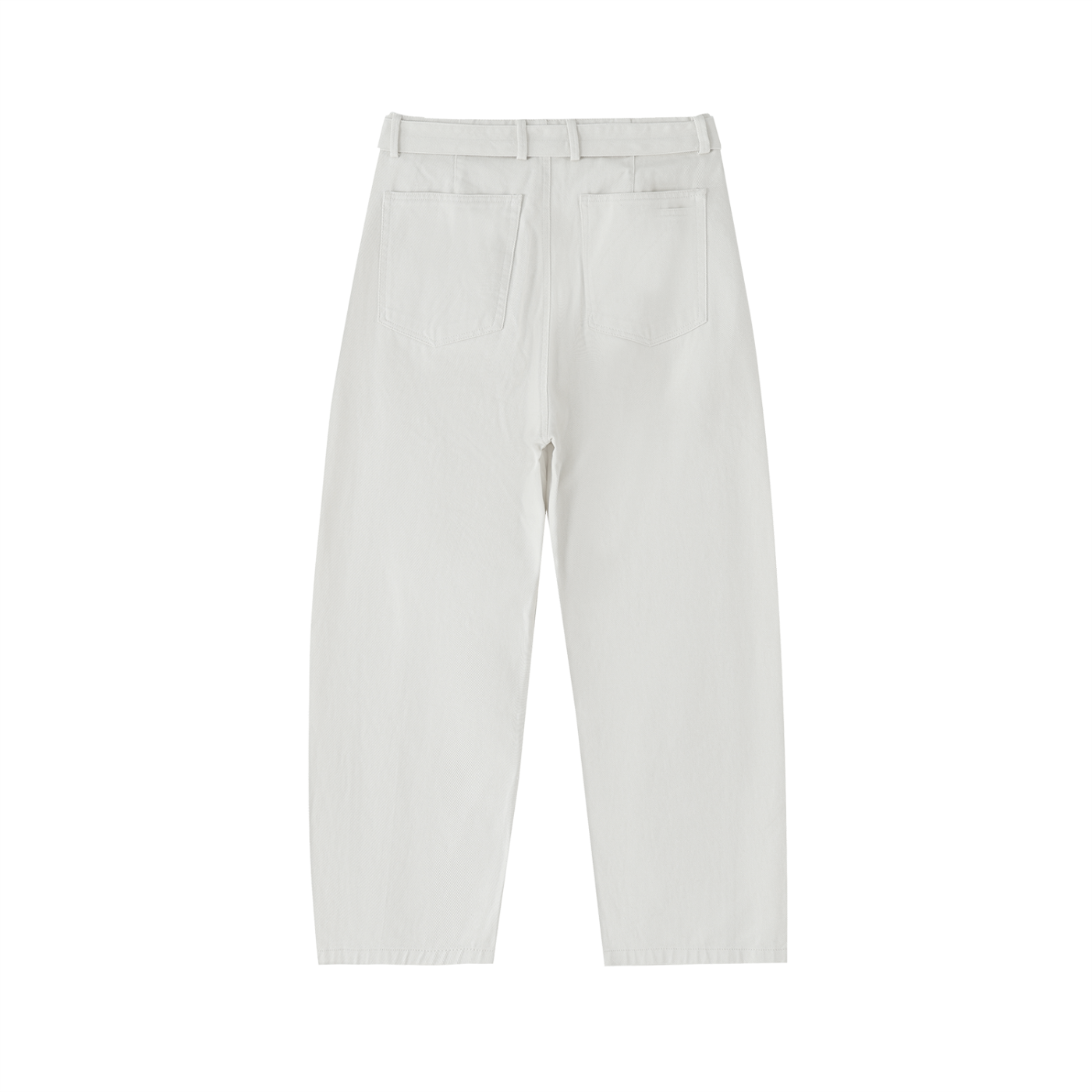 Twisted Seam Curved Pants