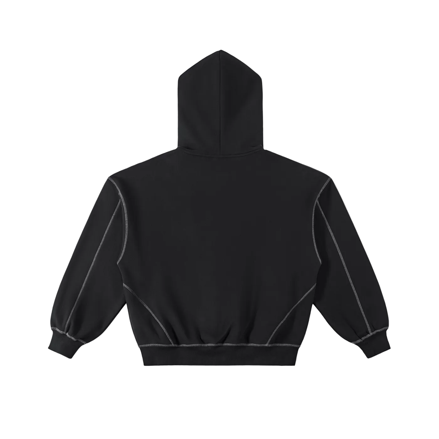 Stitched Box Zip-up
