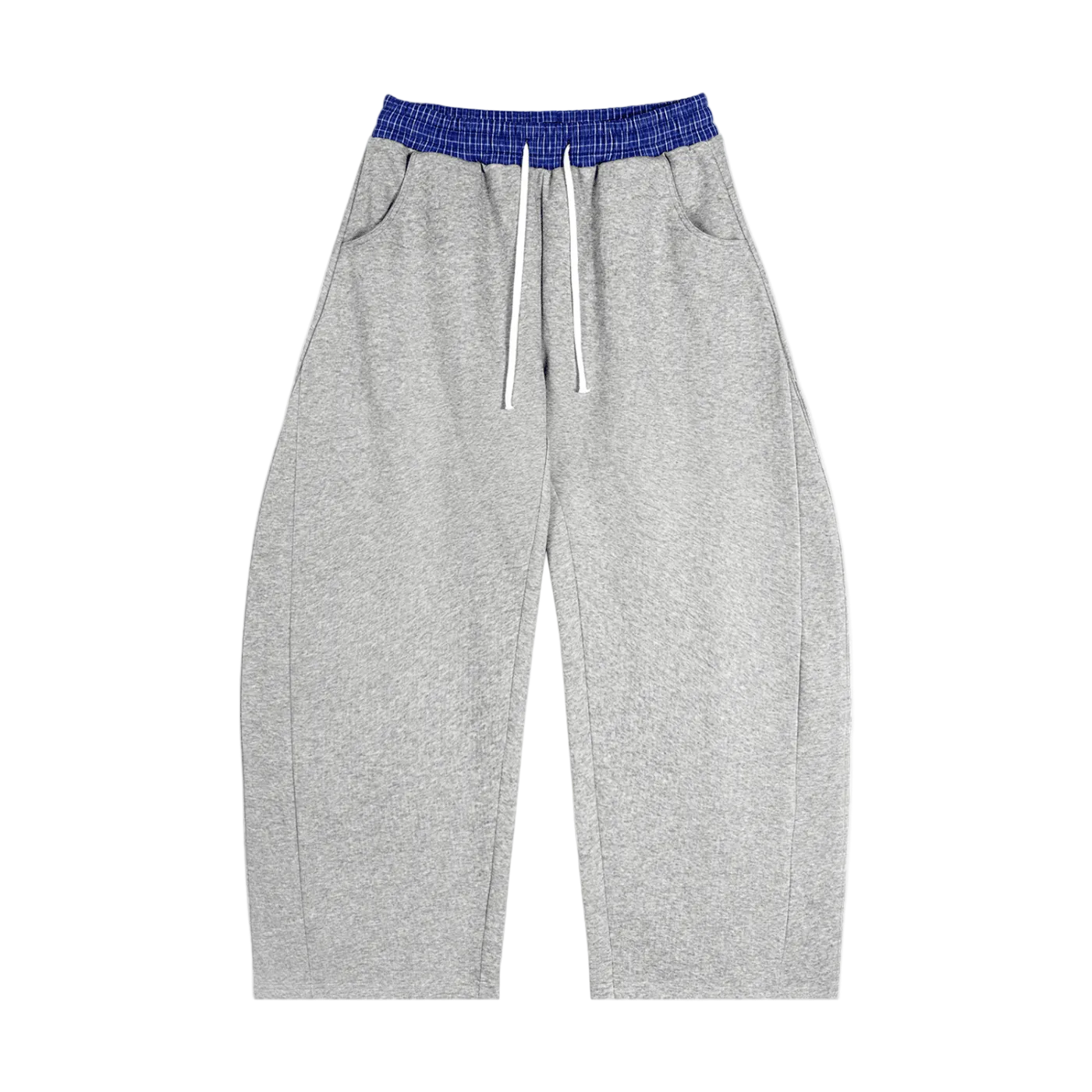 Plaid Barrel Sweats