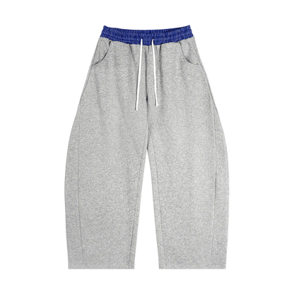 Plaid Barrel Sweats