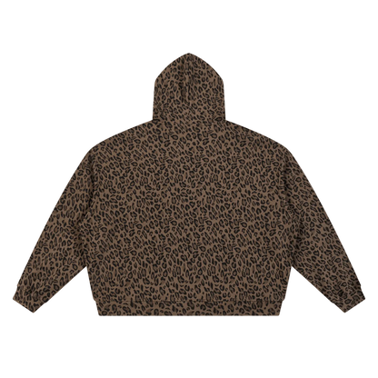 Leopard Print Hoodie