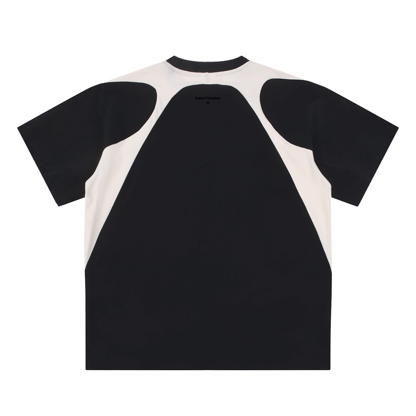 contrast-panel ,loose-fit,cotton,drop-shoulder,everyday-wear