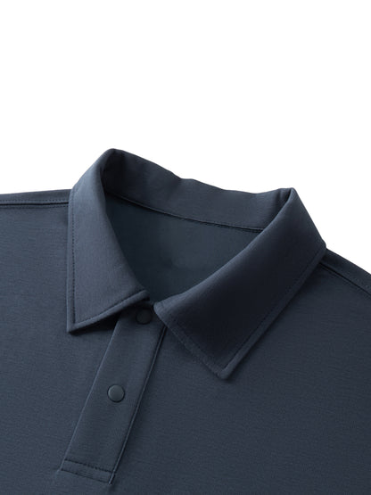 Drop Shoulder Collar Tee