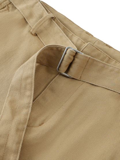 Twisted Seam Curved Pants