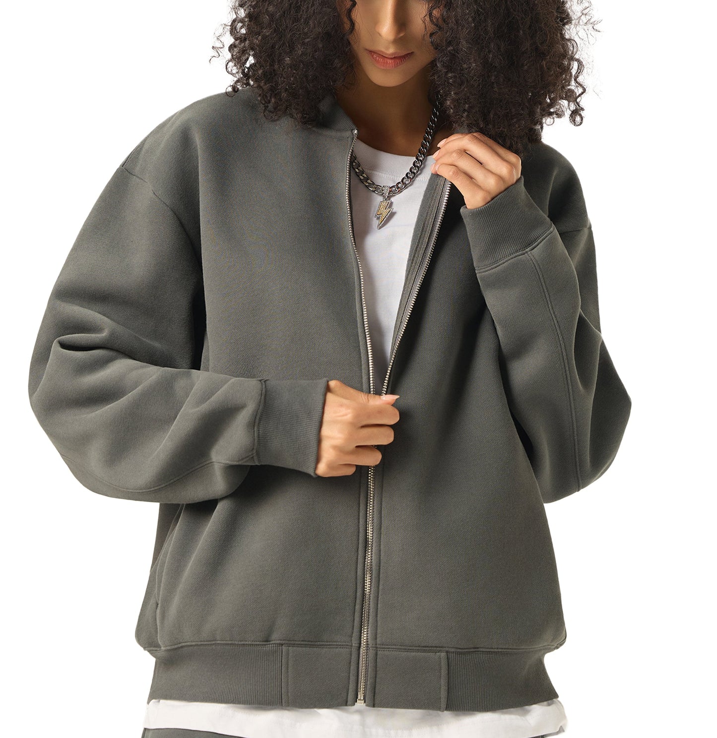 Zip Varsity Jacket